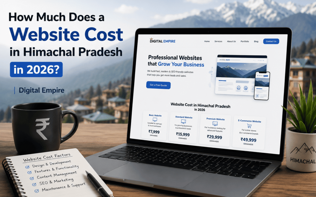 How Much Does a Website Cost in Himachal Pradesh in 2026?
